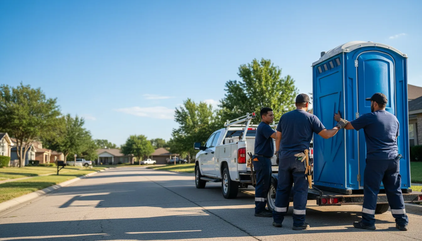 Portable Toilet Rental in Hutchins, TX near me
